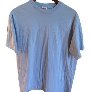Authentic Supreme blue T-Shirt, Large